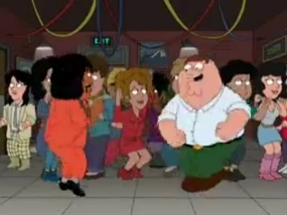 peter griffin dancing in the 80s))